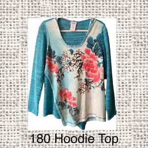 180 Hoodie Top